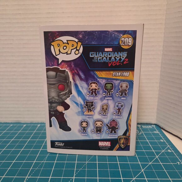 Funko POP Marvel MCU Guardians of the Galaxy Star-Lord Toys R Us 209 Vinyl - Picture 3 of 6